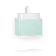 ПОДВЕСНАЯ ТУМБА JORNO PASTEL 58 БИРЮЗОВЫЙ БРИЗ С РАКОВИНОЙ MELANA-7050H