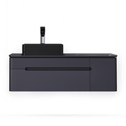 ПОДВЕСНАЯ ТУМБА JORNO SHINE 120 АНТРАЦИТ С МФУ