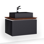 ПОДВЕСНАЯ ТУМБА JORNO STRONG 80 АНТРАЦИТ