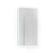 ЗЕРКАЛО-ШКАФ JORNO PASTEL 46 БИРЮЗОВЫЙ БРИЗ С ПОДСВЕТКОЙ