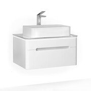 ПОДВЕСНАЯ ТУМБА JORNO SHINE 75 БЕЛАЯ