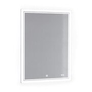 ЗЕРКАЛО JORNO GLASS 65 С ПОДСВЕТКОЙ И ЧАСАМИ