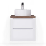 ПОДВЕСНАЯ ТУМБА JORNO WOOD 60 БЕЛАЯ