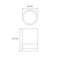 СТАКАН ДЛЯ ЗУБНЫХ ЩЕТОК WASSERKRAFT K-4328