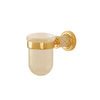 НАСТЕННЫЙ СТАКАН ДЛЯ ЗУБНЫХ ЩЕТОК BOHEME MURANO GOLD 10904-G