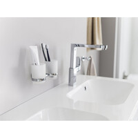 ДЕРЖАТЕЛЬ С ДВУМЯ СТАКАНАМИ (СТЕКЛО) RAVAK CR 220.00