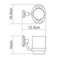 ПОДСТАКАННИК ОДИНАРНЫЙ WASSERKRAFT ODER K-3028