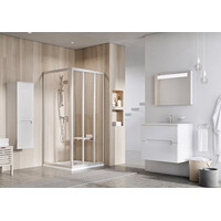 НЕПОДВИЖНАЯ СТЕНКА RAVAK SUPERNOVA APSS-90 198 ЧЕРНЫЙ+TRANSPARENT