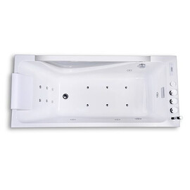 ВАННА АКРИЛОВАЯ С ГИДРОМАССАЖЕМ, АЭРОМАССАЖЕМ И ВНУТРЕННЕЙ ПОДСВЕТКОЙ ORANS BT65108 L/R