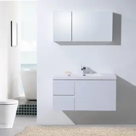 БАЗА ПОД РАКОВИНУ BELBAGNO LUCE 100 СМ ПОДВЕСНАЯ БЕЛАЯ