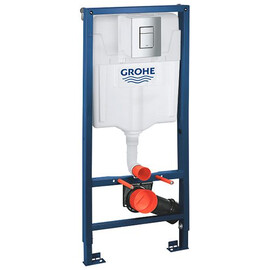 ИНСТАЛЛЯЦИЯ ДЛЯ УНИТАЗА GROHE RAPID SL 3V1 38772001, КЛАВИША СМЫВА ХРОМ