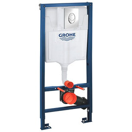ИНСТАЛЛЯЦИЯ ДЛЯ УНИТАЗА GROHE RAPID SL 3V1 38721001, КЛАВИША СМЫВА ХРОМ