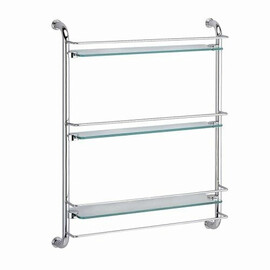 ПОЛКА СТЕКЛЯННАЯ ТРОЙНАЯ WASSERKRAFT K-2033