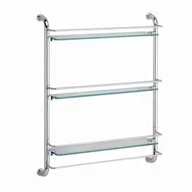 ПОЛКА СТЕКЛЯННАЯ ТРОЙНАЯ WASSERKRAFT K-2033