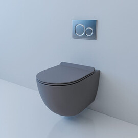 УНИТАЗ-ПОДВЕСНОЙ ESBANO GARCIA СЕРЫЙ МАТОВЫЙ