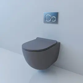 УНИТАЗ-ПОДВЕСНОЙ ESBANO GARCIA СЕРЫЙ МАТОВЫЙ