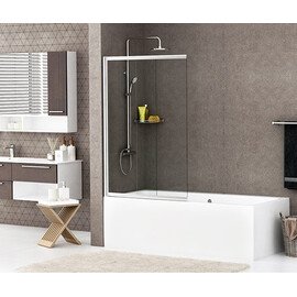 СТЕКЛЯННАЯ ШТОРКА ДЛЯ ДУША WASSERKRAFT MAIN 41S02-80 WASSERSCHUTZ РАЗДВИЖНАЯ, РАСПАШНАЯ, ДВУХСТВОРЧАТАЯ