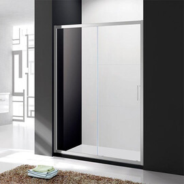 ДУШЕВАЯ ДВЕРЬ CEZARES MOLVENO-BF-1-160-C-CR-IV ПРОЗРАЧНОЕ СТЕКЛО