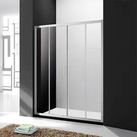 ДУШЕВАЯ ДВЕРЬ CEZARES MOLVENO-BF-2-170-C-CR-IV ПРОЗРАЧНОЕ СТЕКЛО