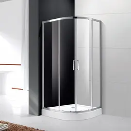 ДУШЕВОЙ УГОЛОК CEZARES MOLVENO-RH-2-100/80-C-CR-IV ПРОЗРАЧНОЕ СТЕКЛО