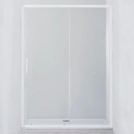 ДУШЕВАЯ ДВЕРЬ CEZARES RELAX-BF-1-140-C-BI ПРОЗРАЧНОЕ СТЕКЛО