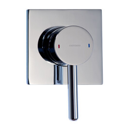 СМЕСИТЕЛЬ ДЛЯ ДУША СКРЫТОГО МОНТАЖА КВАДРАТ OMNIRES Y ХРОМ