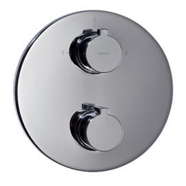 СМЕСИТЕЛЬ ТЕРМОСТАТИЧЕСКИЙ ДЛЯ ВАННЫ СКРЫТОГО МОНТАЖА КРУГ (ХРОМ)