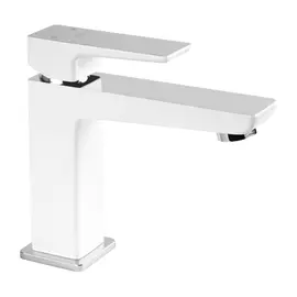 СМЕСИТЕЛЬ ДЛЯ УМЫВАЛЬНИКА OMNIRES PARMA ХРОМ/БЕЛЫЙ