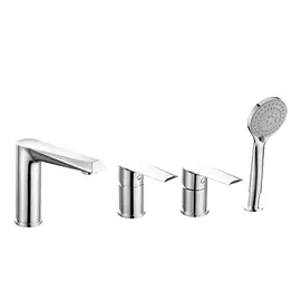 СМЕСИТЕЛЬ ДЛЯ ВАННЫ НА 4 ОТВЕРСТИЯ OMNIRES ASTORIA ХРОМ