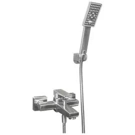 СМЕСИТЕЛЬ ДЛЯ ВАННЫ С ДУШЕВЫМ КОМПЛЕКТОМ OMNIRES PARMA ИНОКС