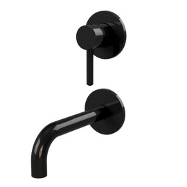 СМЕСИТЕЛЬ ДЛЯ УМЫВАЛЬНИКА СКРЫТОГО МОНТАЖА ВЕРТ OMNIRES Y ЧЕРНЫЙ