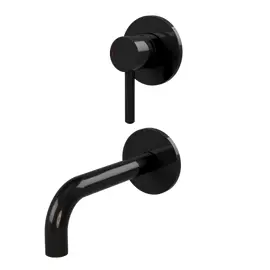 СМЕСИТЕЛЬ ДЛЯ УМЫВАЛЬНИКА СКРЫТОГО МОНТАЖА ВЕРТ OMNIRES Y ЧЕРНЫЙ