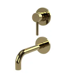 СМЕСИТЕЛЬ ДЛЯ УМЫВАЛЬНИКА СКРЫТОГО МОНТАЖА ВЕРТИКАЛЬНЫЙ OMNIRES Y ЗОЛОТО