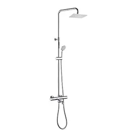 ТЕРМОСТАТИЧЕСКАЯ СИСТЕМА ДЛЯ ВАННЫ И ДУША НАРУЖНОГО МОНТАЖА (ХРОМ)