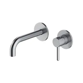 СМЕСИТЕЛЬ ДЛЯ УМЫВАЛЬНИКА СКРЫТОГО МОНТАЖА ГОРИЗОНТАЛЬНЫЙ OMNIRES Y НИКЕЛЬ