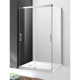 ДУШЕВОЙ УГОЛОК CEZARES TANDEM-SOFT-AH-2-120/80-P-CR МАТОВОЕ СТЕКЛО
