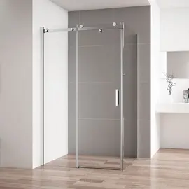 ДУШЕВОЙ УГОЛОК CEZARES STYLUS-SOFT-AH-1-150/100-C-CR ПРОЗРАЧНОЕ СТЕКЛО