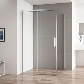 ДУШЕВОЙ УГОЛОК CEZARES DUET SOFT-A-1-100/100-C-CR-L ПРОЗРАЧНОЕ СТЕКЛО, ЛЕВЫЙ