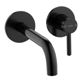 СМЕСИТЕЛЬ ДЛЯ УМЫВАЛЬНИКА СКРЫТОГО МОНТАЖА ГОР OMNIRES Y ЧЕРНЫЙ