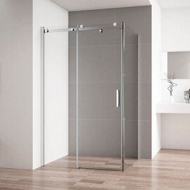 ДУШЕВОЙ УГОЛОК CEZARES STYLUS-SOFT-AH-1-110/90-C-CR ПРОЗРАЧНОЕ СТЕКЛО