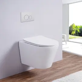 УНИТАЗ-ПОДВЕСНОЙ ESBANO CLAVEL БЕЛЫЙ