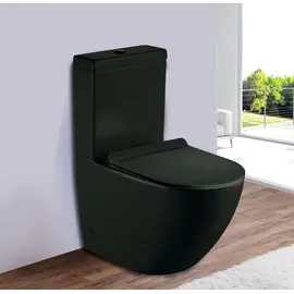 УНИТАЗ-НАПОЛЬНЫЙ ESBANO RIPOLL-C ЧЕРНЫЙ МАТОВЫЙ