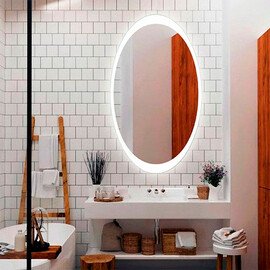         ЗЕРКАЛО RELISAN KASANDRA 600Х1050 С ПОДСВЕТКОЙ