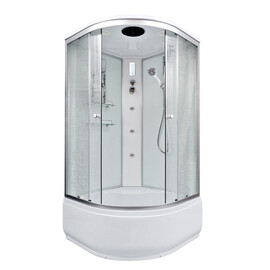 ДУШЕВАЯ КАБИНА DETO EM4510GM+EL С ГИДРОМАССАЖЕМ И ЭЛЕКТРИКОЙ