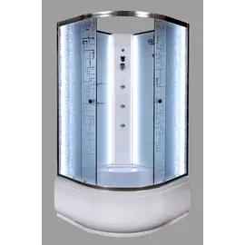 ДУШЕВАЯ КАБИНА DETO EM4510NLED+GM С ГИДРОМАССАЖЕМ