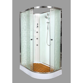 ДУШЕВАЯ КАБИНА DETO EM1512LNGM С ГИДРОМАССАЖЕМ, ЛЕВАЯ