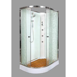 ДУШЕВАЯ КАБИНА DETO EM1512RNGM С ГИДРОМАССАЖЕМ, ПРАВАЯ