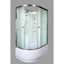 ДУШЕВАЯ КАБИНА DETO EM4511RNGM С ГИДРОМАССАЖЕМ, ПРАВАЯ