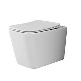 ПОДВЕСНОЙ УНИТАЗ CERAMICA NOVA CUBIC RIMLESS