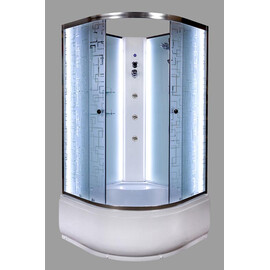 ДУШЕВАЯ КАБИНА DETO EM4590NLED+GM С ГИДРОМАССАЖЕМ
